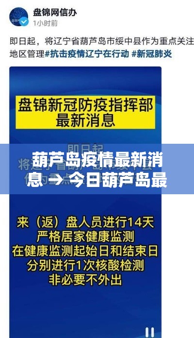 葫芦岛疫情最新消息 → 今日葫芦岛最新疫情 葫芦岛疫情最新消息 → 今日葫芦岛最新疫情