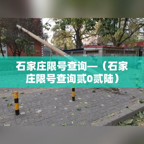 石家庄限号查询—(石家庄限号查询贰0贰陆) 石家庄限号查询—(石家庄限号查询贰0贰陆)